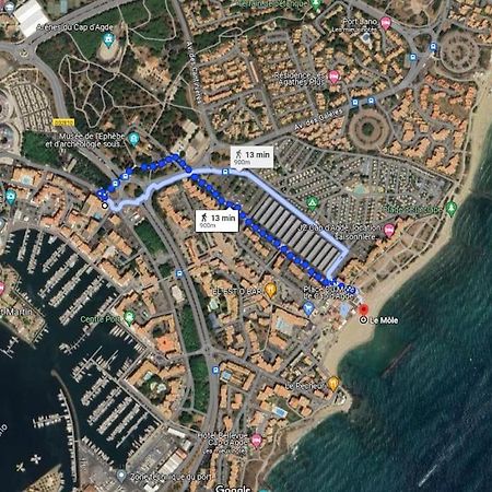 Studio Centre Port, Cap D'Agde Buitenkant foto
